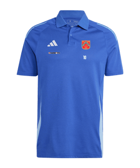 adidas Tiro 24 Competition Poloshirt Blau