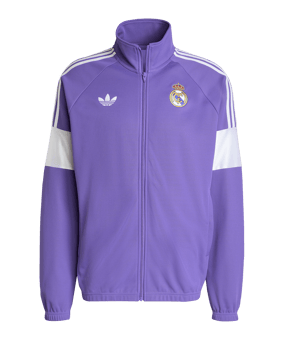 adidas Real Madrid Lfstlr Track Jacke Lila - lila