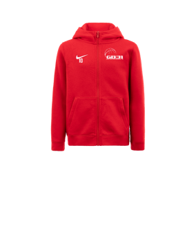 Veste à capuche en polaire Nike Park 20 enfants Rouge F657