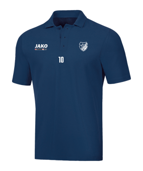 JAKO Base Poloshirt Blau F09