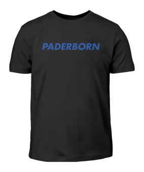 Kids T-Shirt "Paderborn" Schwarz - schwarz
