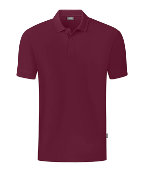 JAKO Organic Polo Shirt Kids Braun F130 - rot