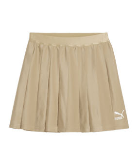 PUMA Classics Pleated Rock Damen Braun F83 - braun