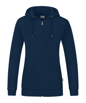 JAKO Organic Kapuzenjacke Damen Blau F900
