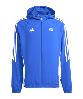 adidas Tiro 24 Windbreaker Blau