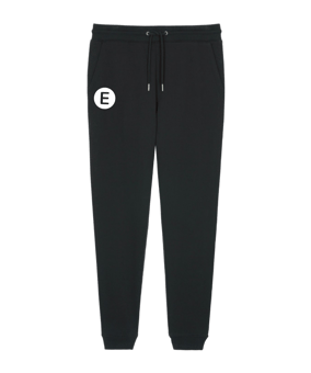 E wie einfach E-Logo Sweatpant Schwarz - schwarz