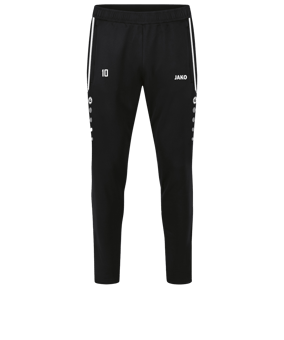 JAKO Allround Trainingshose Schwarz F800