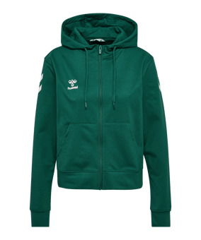 hummel Go 2.0 Chevron Veste à capuche Femmes Vert C6140 - vert