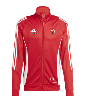 adidas Tiro 24 Trainingsjacke Rot Weiss