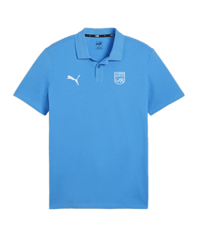 PUMA teamGOAL Casuals Poloshirt Blau F02
