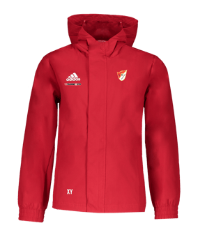 adidas Entrada 22 Allwetterjacke Kids Rot
