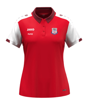 JAKO Dynamic Polo Damen Rot F114