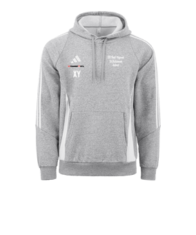 adidas Tiro 24 Hoody Grau Weiss 
