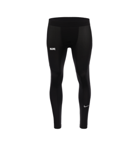 Nike Pro Training Tight Schwarz Weiss F010