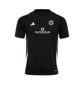 adidas Tiro 24 Trikot Schwarz Weiss