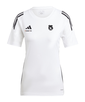 adidas Tiro 24 Trikot Damen Weiss Schwarz