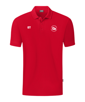 JAKO Organic Polo Shirt Rot F100