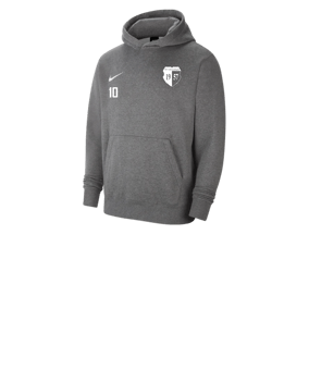Nike Park 20 Fleece Hoody Kids Grau Weiss F071