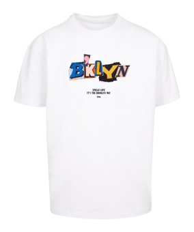 Mister Tee Brklyn T-Shirt Weiß - weiss