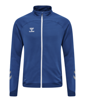 Hummel hmlLEAD Poly Trainingsjacke Blau 7045 - blau