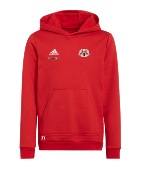 adidas Entrada 22 Hoody Kids Rot