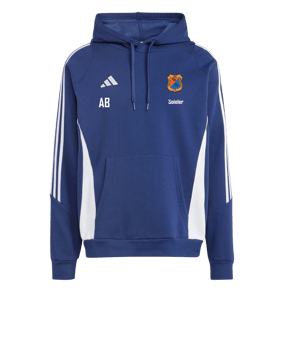 adidas Tiro 24 Hoody Blau Weiss