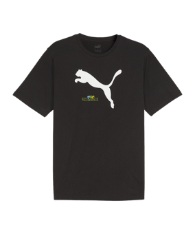 PUMA teamRISE Logo Trainingshirt Schwarz F03