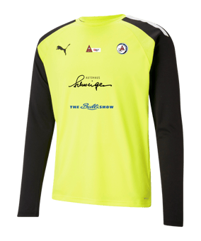 PUMA teamPACER Torwarttrikot langarm Gelb F42