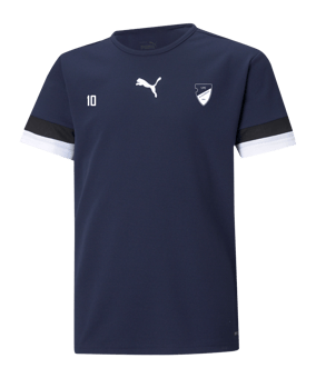 PUMA teamRISE Trikot Kids Dunkelblau F06