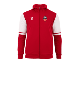 adidas Squadra 25 Kapuzenjacke Kids Rot