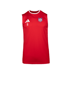 adidas Entrada 26 Sleeveless Trikot Weiß