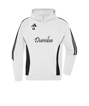 adidas Tiro 24 Hoody Weiss Schwarz