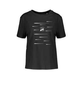 Merch Muser T-Shirt Women Black | #lines