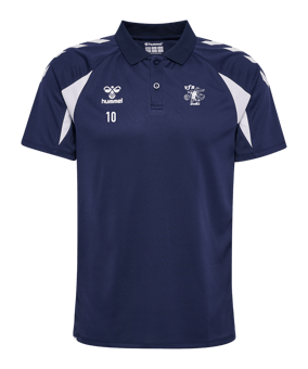 hummel Core 2.0 Polo Blau F7929