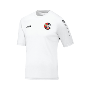 JAKO Team Trikot kurzarm Weiss F00
