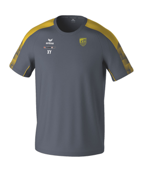 Erima Evo Star T-Shirt Grau Fslategreygelb