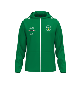 JAKO One Kapuzenjacke Grün F200