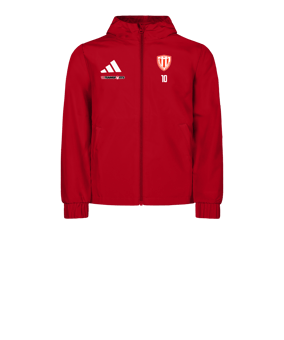 adidas Entrada 26 Jacke Kids Rot