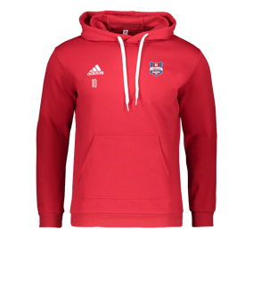 adidas Entrada 22 Hoody Rot