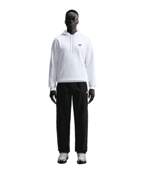 Nike Club Hoody Weiß - weiss