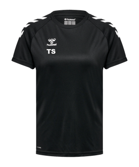 Hummel hmlCORE XK Poly T-Shirt Damen Schwarz F2001
