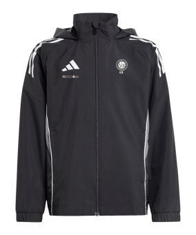 adidas Tiro 25 Competition Regenjacke Kids Schwarz