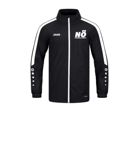 JAKO Power Allwetterjacke Kids Schwarz Weiss F800