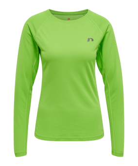 Newline Core Shirt langarm Running Damen F6402 - gruen