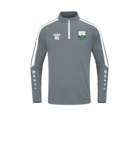 JAKO Power Sweatshirt Kids Grau Weiss F840
