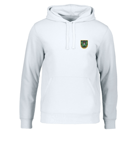 Merch Drummer 2.0 Hoody White | #justlogo4c