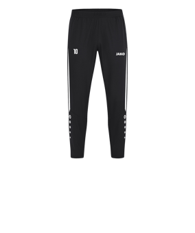 JAKO Power Freizeithose Kids Schwarz Weiss F802