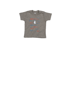 Merch Baby T-Shirt Heather Grey Melange FHG