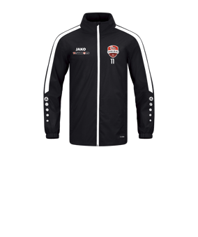 JAKO Power Allwetterjacke Kids Schwarz Weiss F800
