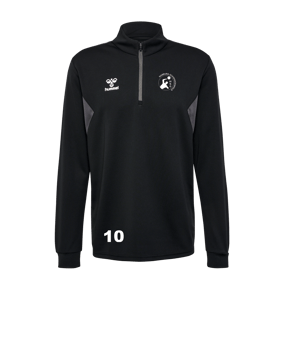 Hummel Authentic HalfZip Sweatshirt Schwarz F2001